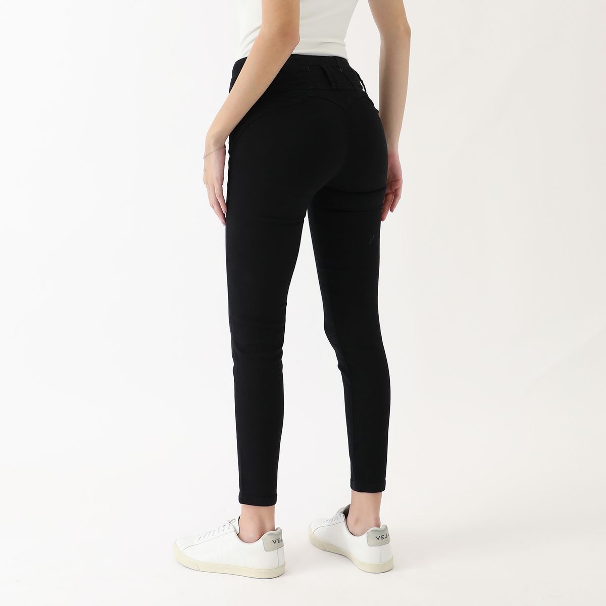 KANSAS - Jean Skinny Tiro Alto Mujer Kansas