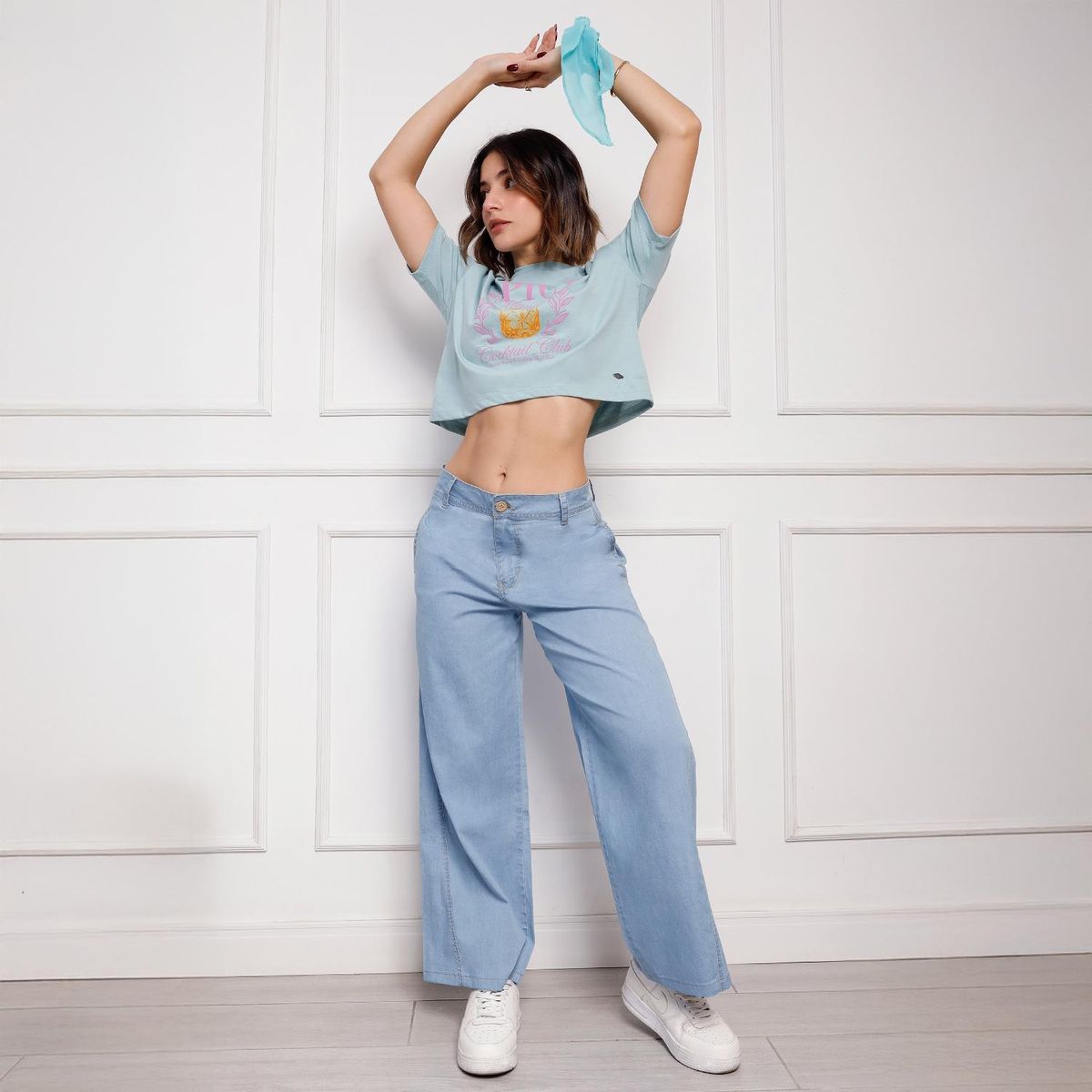 KANSAS - Jean Culotte Algodón Mujer Kansas