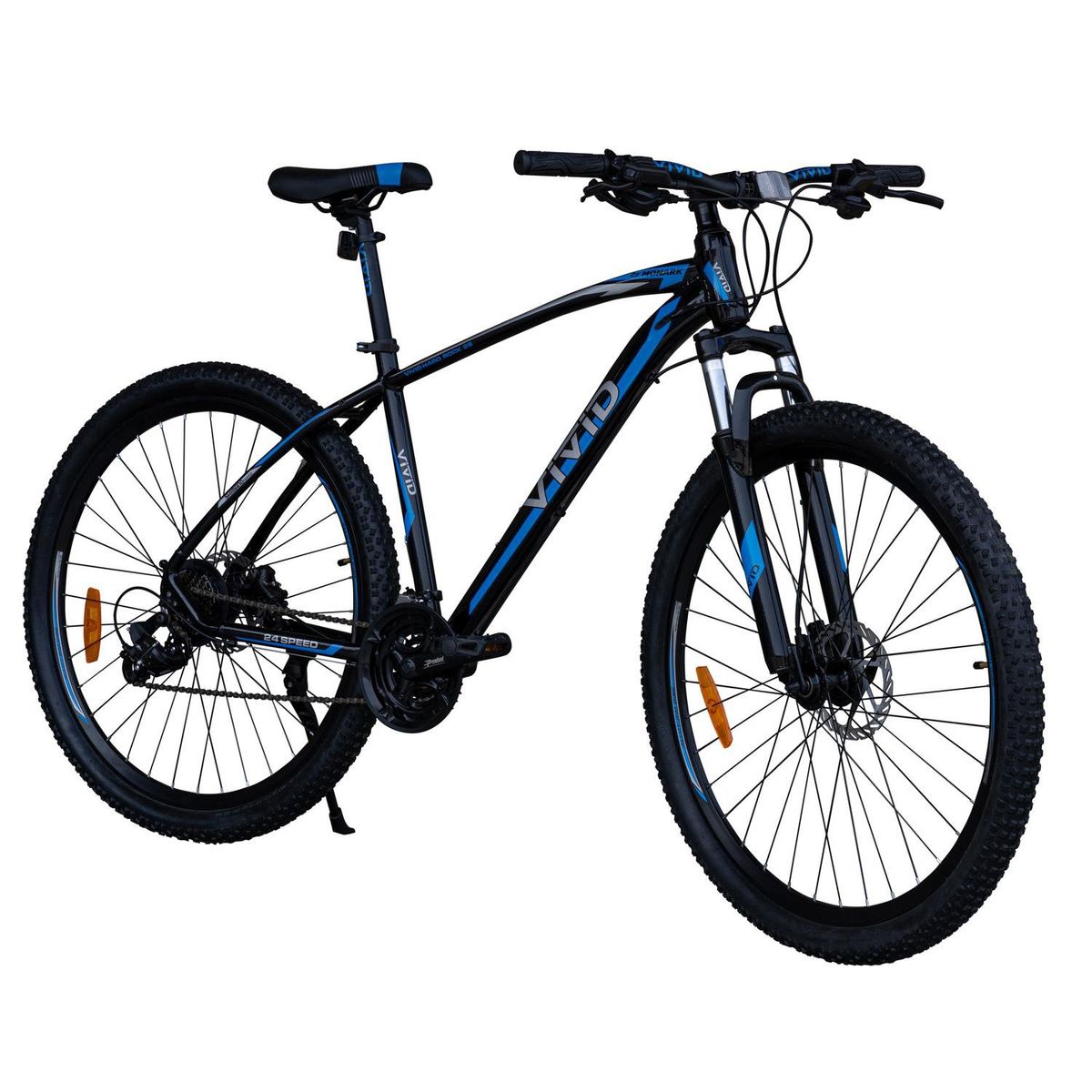 MONARK - Bicicleta Montañera Vivid By  Hard Rock Aro 29  Negro Azul Monark