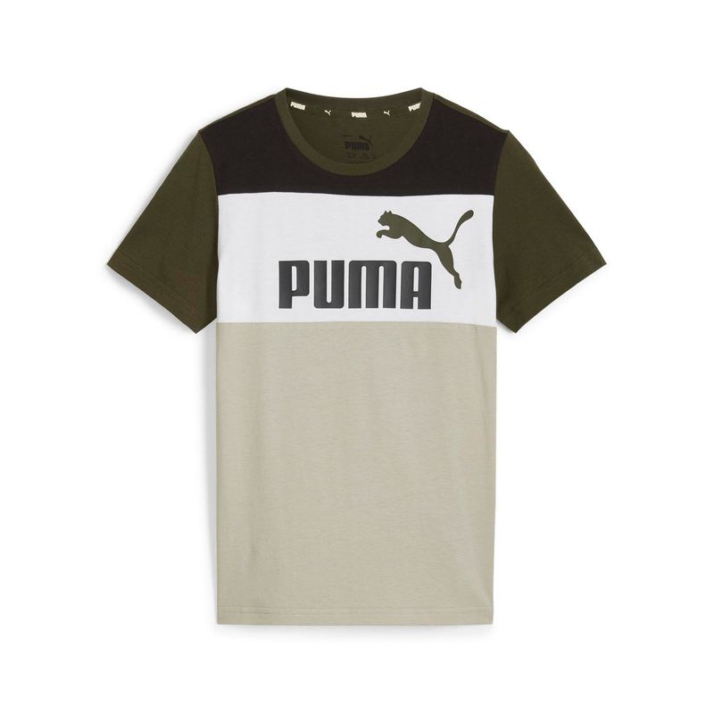 PUMA - Polo Niño Manga Corta Algodón Puma