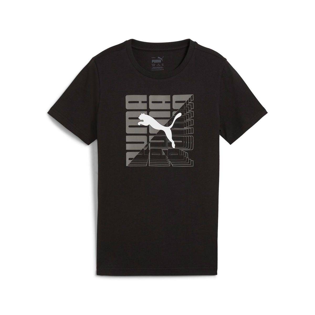 PUMA - Polo Niño Manga Corta Algodón Puma