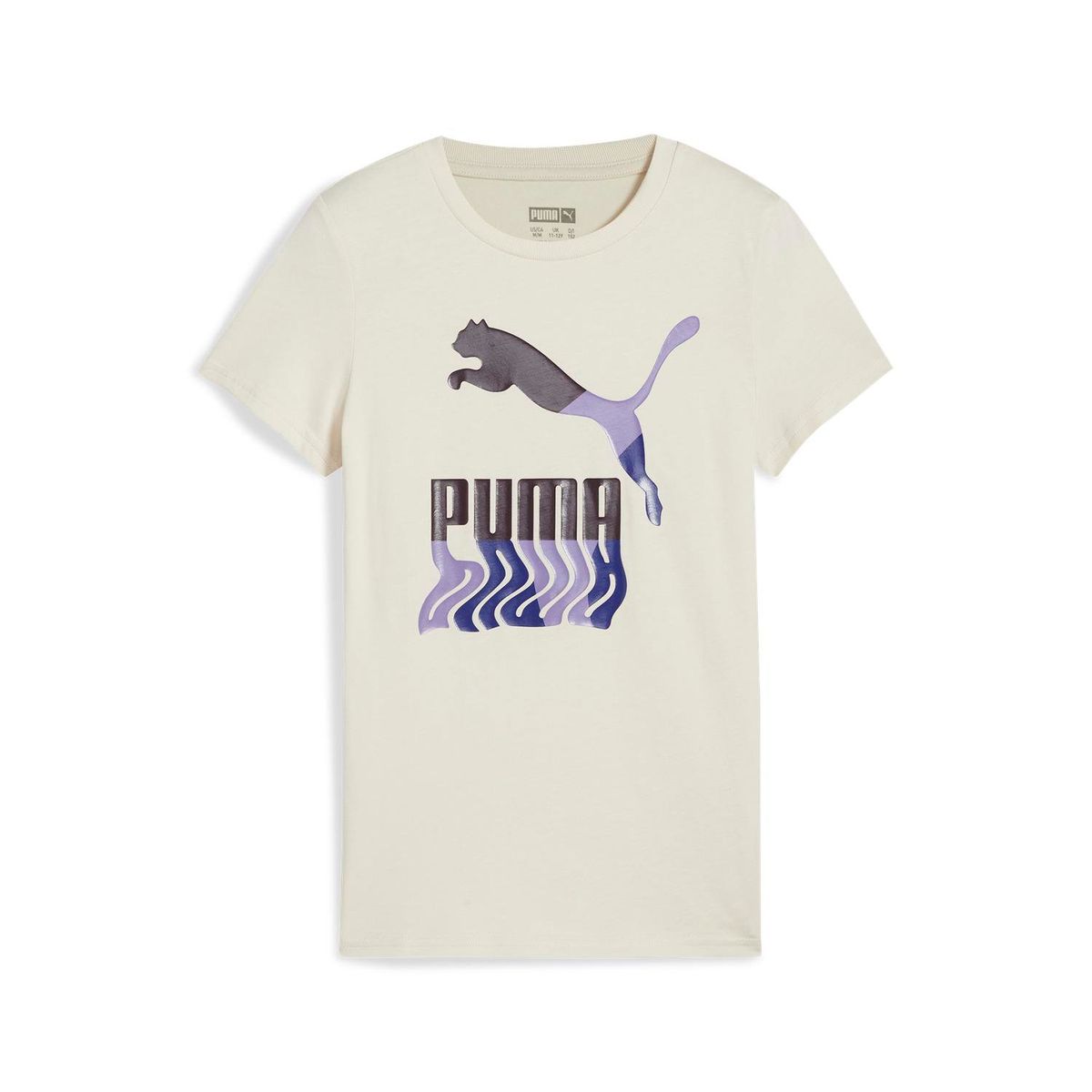 PUMA - Polo Niña Manga Corta Algodón Puma