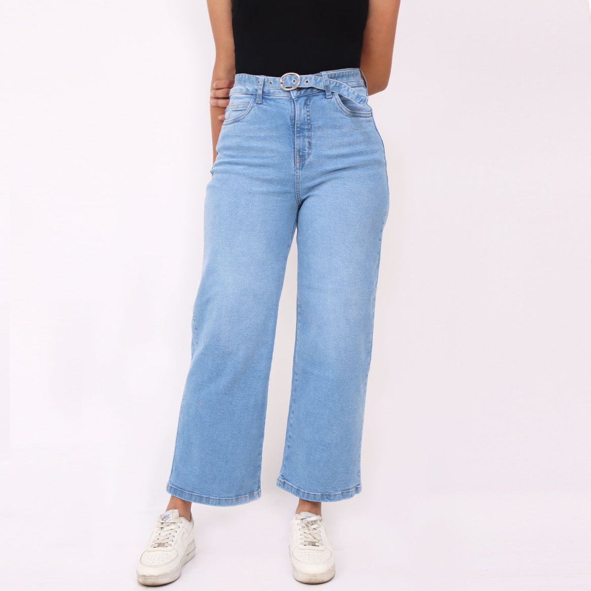 KAYRA POBLET - Jean Algodón Recto Mujer Kayra