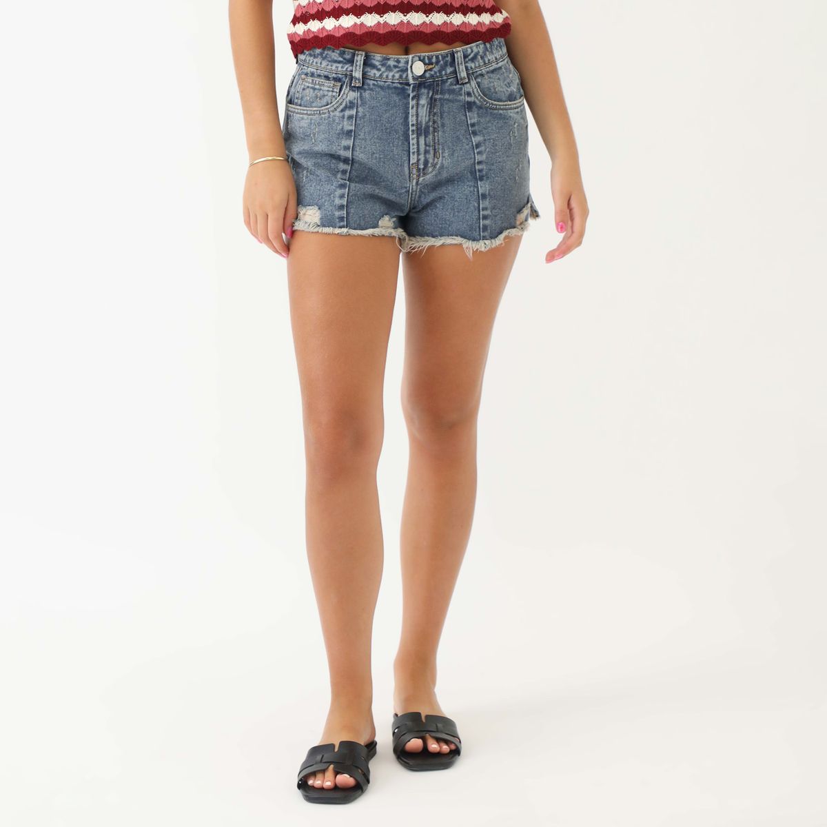 DENIMLAB - Short 100% Algodón Mujer Denimlab