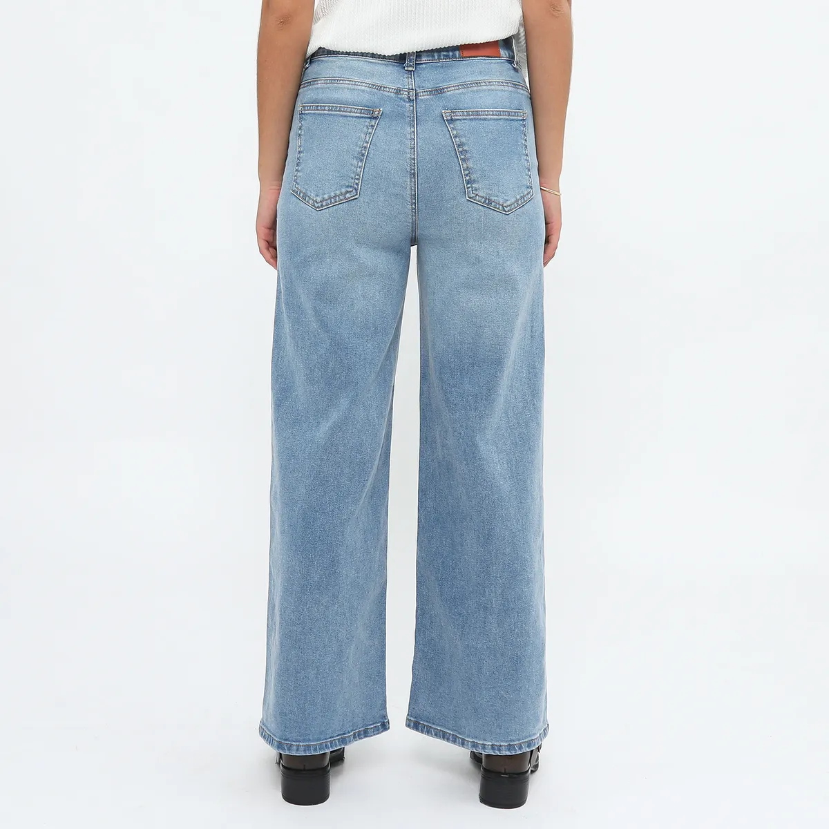 DENIMLAB - Jean Wide Algodón Mujer Denimlab