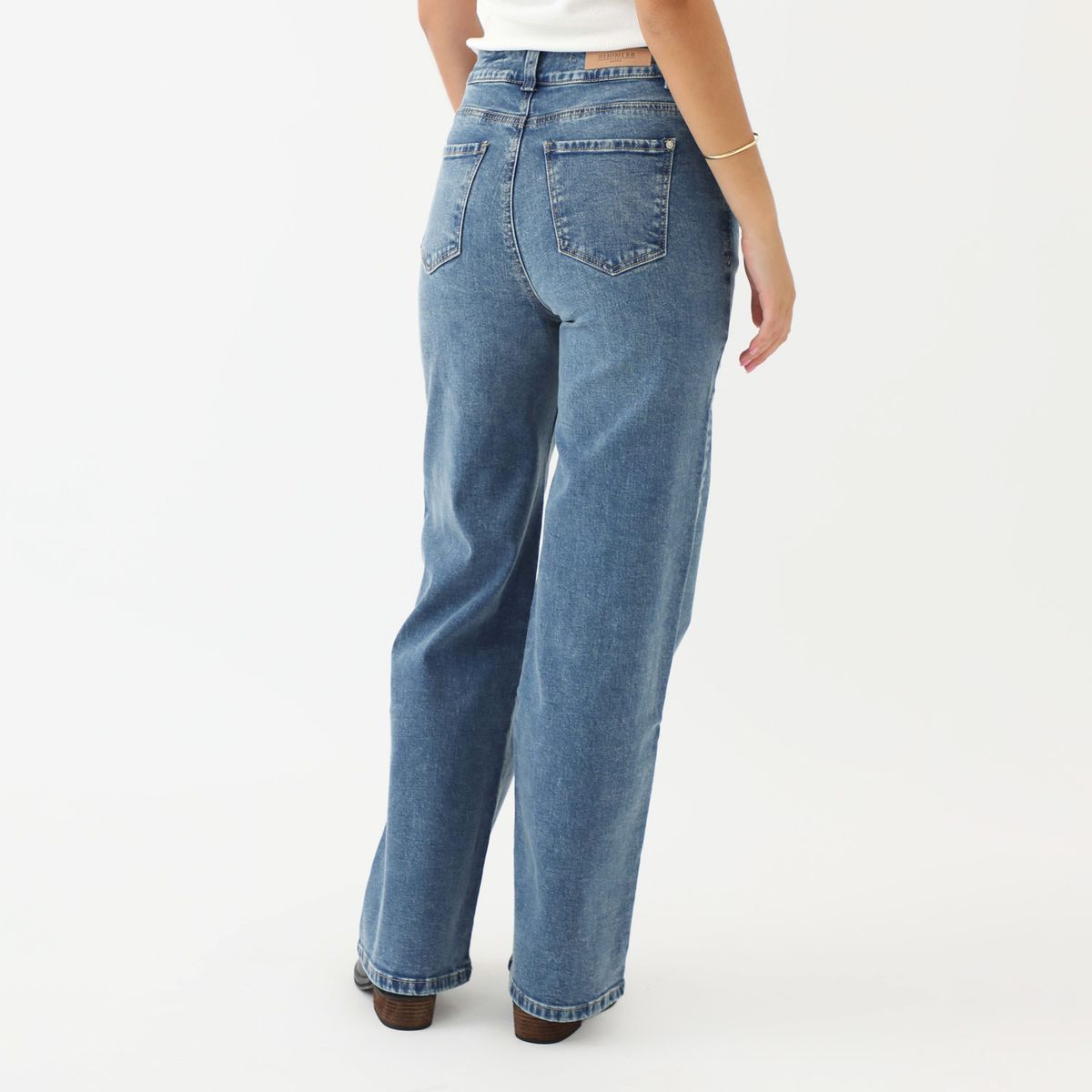 DENIMLAB - Jean Wide Algodón Mujer Denimlab.