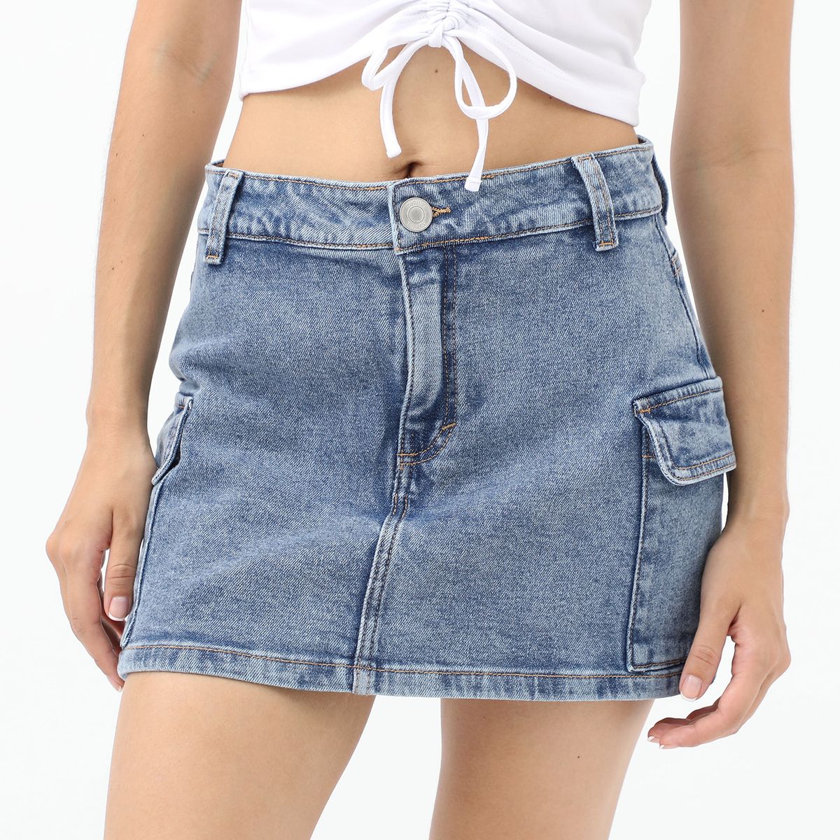 SYBILLA - Short 100% Algodón Mujer Sybilla