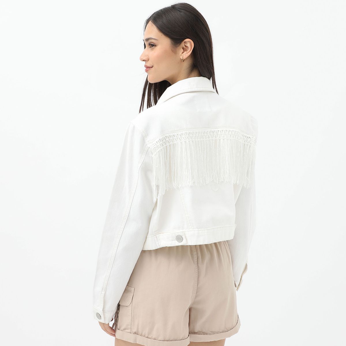 SYBILLA - Casaca 100% Algodón Mujer Sybilla