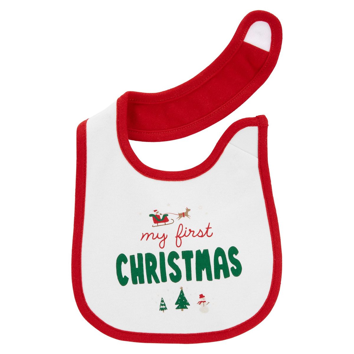 CARTER'S - Babero Bebé Niño Niña Navidad Carters