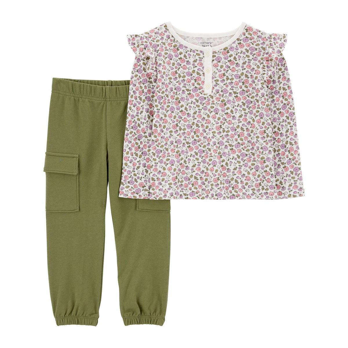 CARTER'S - Conjunto Bebé Niña 2 Piezas Algodón Carters