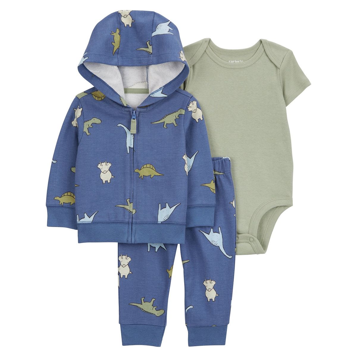 CARTER'S - Conjunto Bebé Niño 3 Piezas Algodón Carters