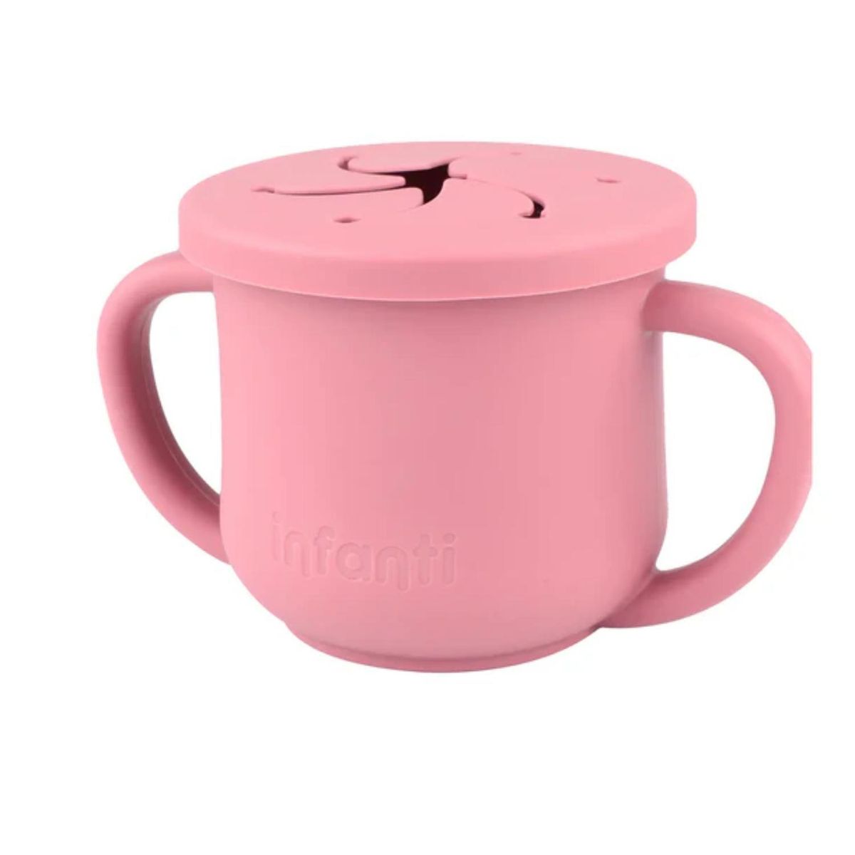 INFANTI - Vaso Snack 2 En 1 De Silicona 225ml Infanti