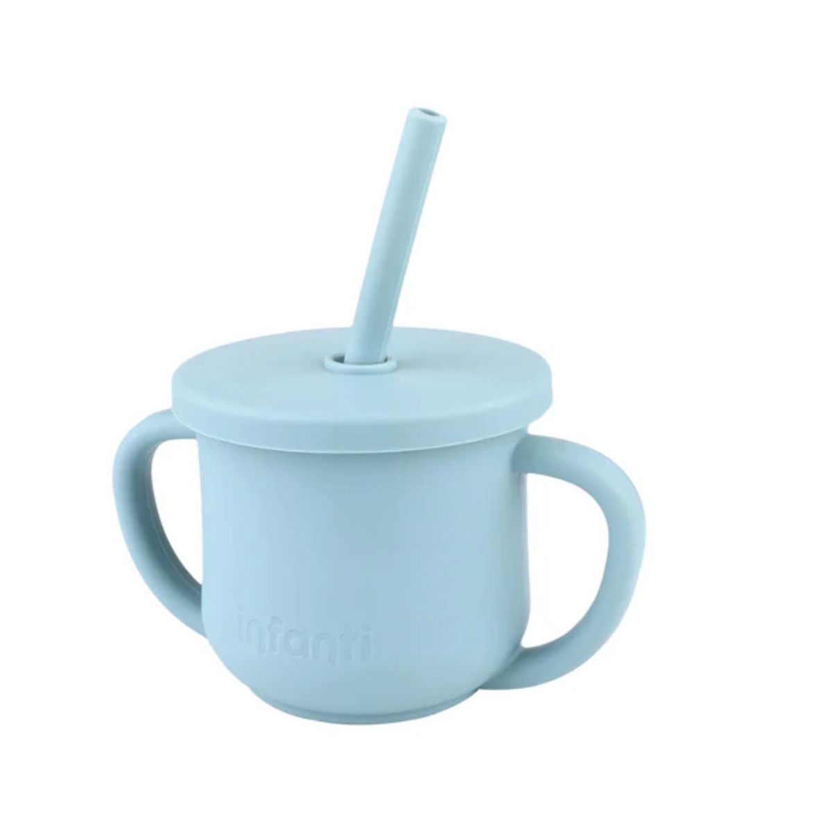 INFANTI - Vaso Snack 2 En 1 De Silicona 225ml Infanti