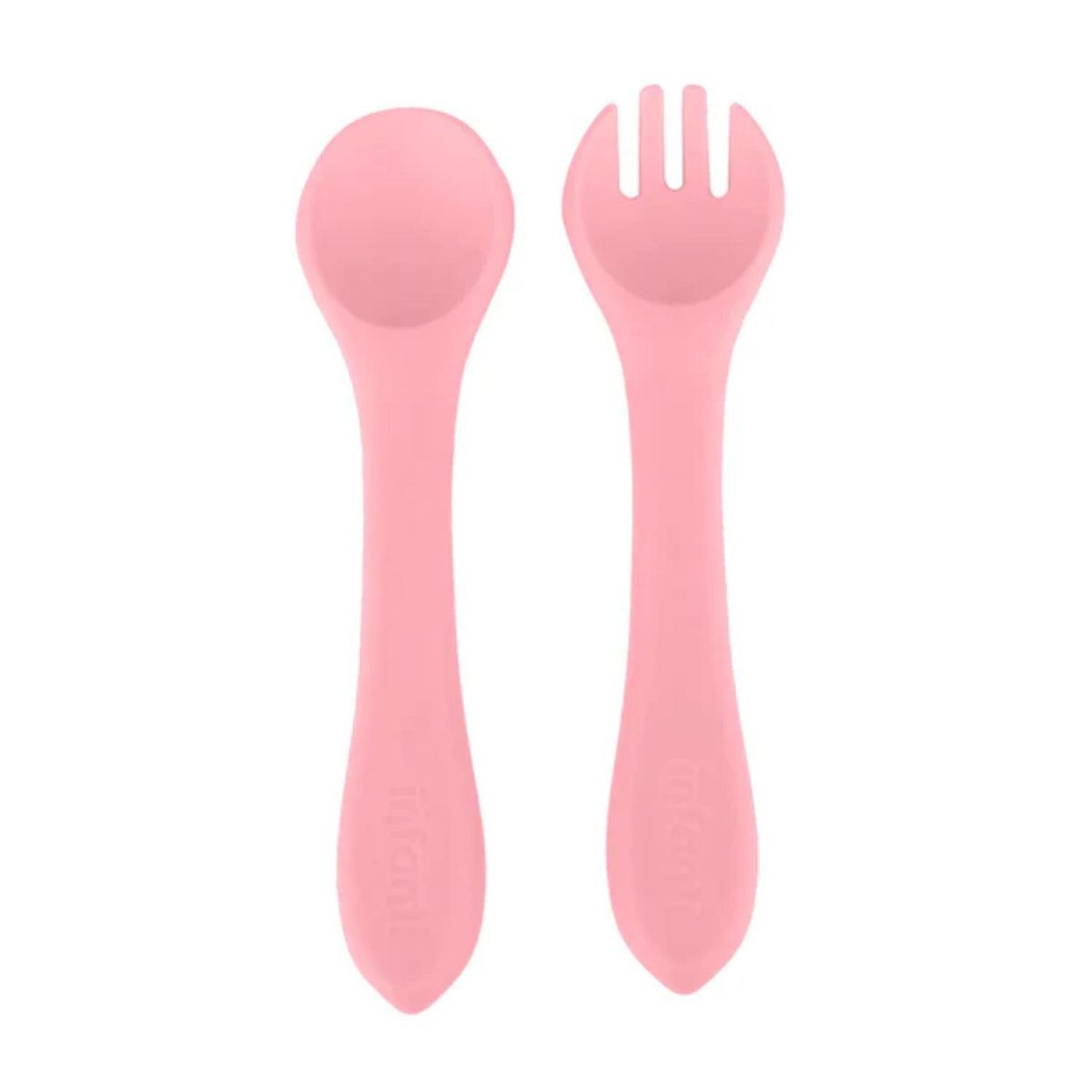 INFANTI - Set De Cubiertos De Silicona Niña Infanti