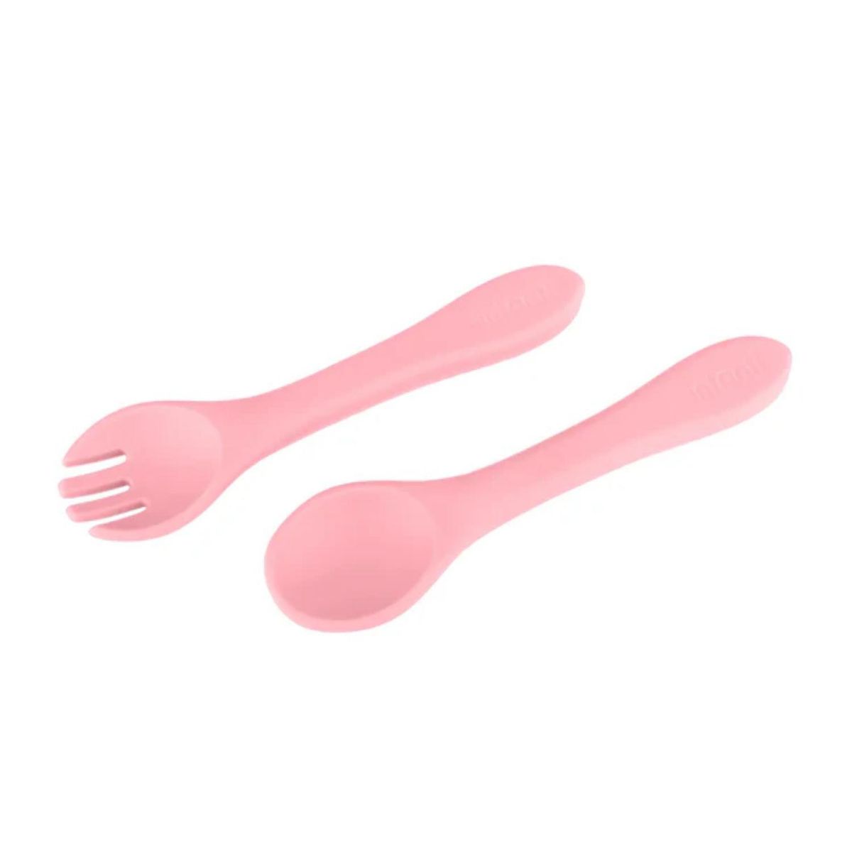 INFANTI - Set De Cubiertos De Silicona Niña Infanti