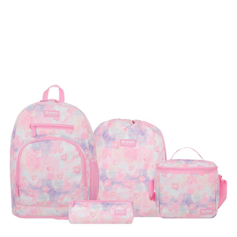 XTREM - Mochila Multipack 5xt Pink Flower Xtrem