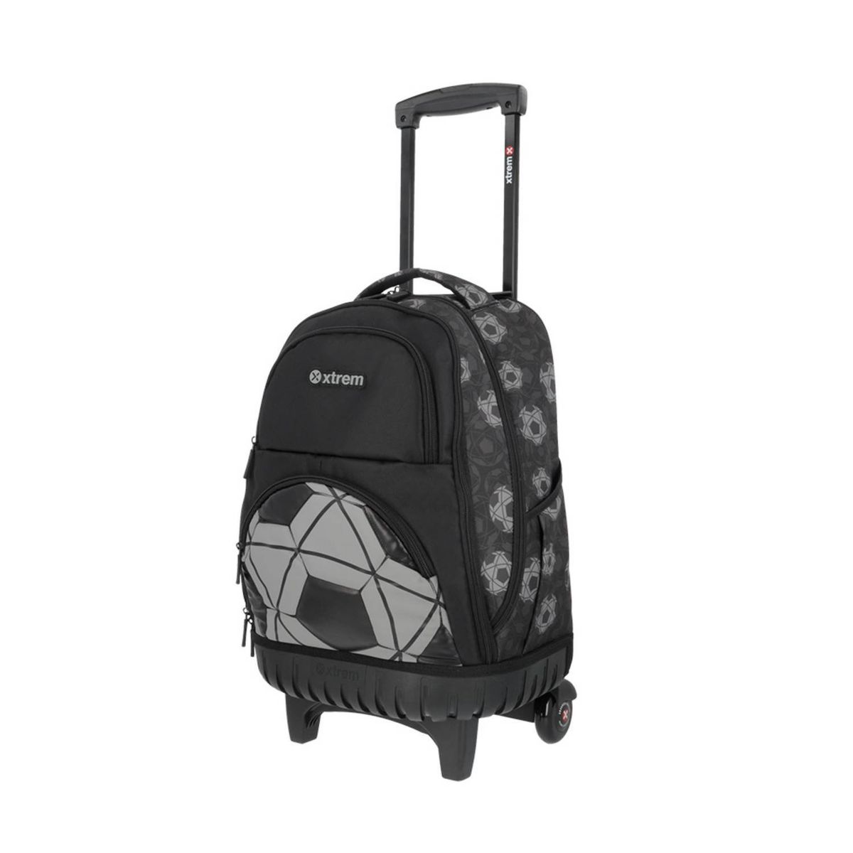 XTREM - Mochila Con Ruedas Cross 2.0 5xt Black Football Xtrem