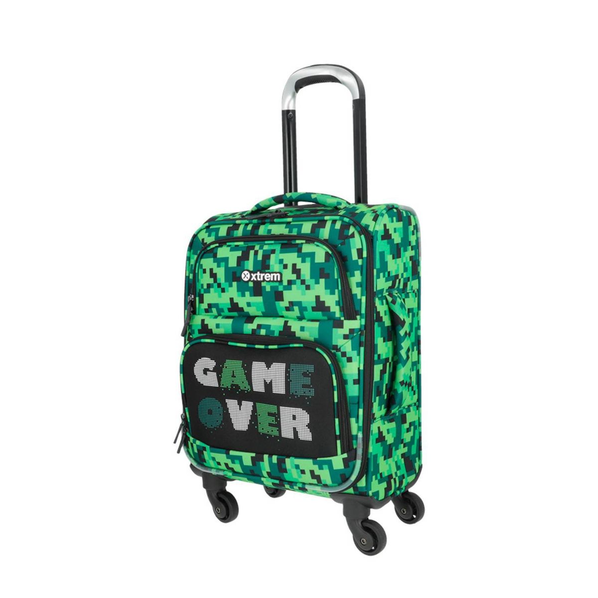 XTREM - Mochila Con Ruedas Speedy Pack 5xt Green Pixels Xtrem