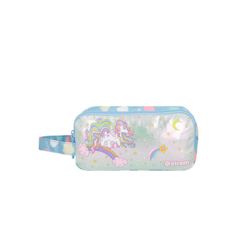 XTREM - Cartuchera University+ 5xt Multicolour Unicorn Xtrem
