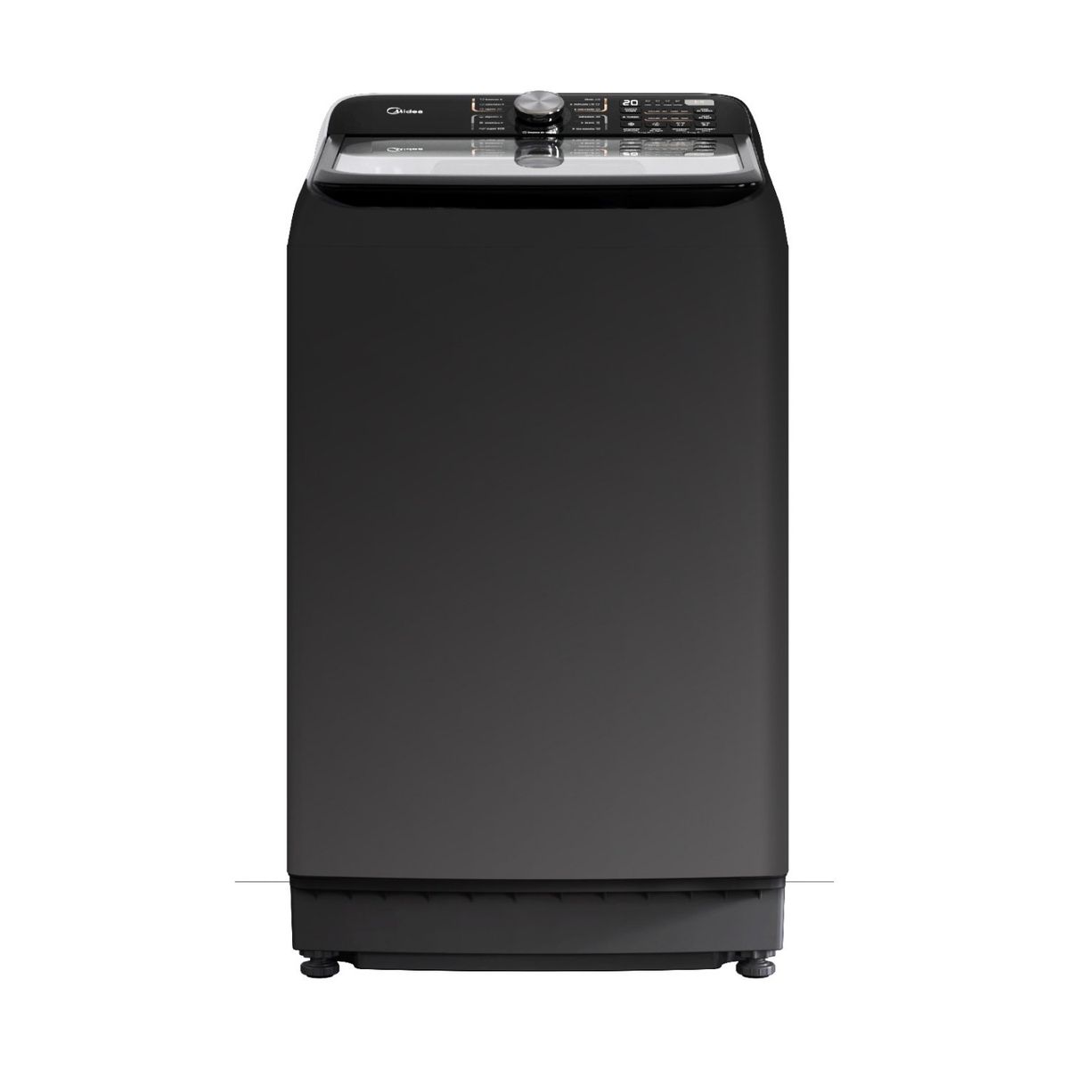 MIDEA - Lavadora Automática Panel Posterior 18kg Titanium Ma512w180/t-pe 