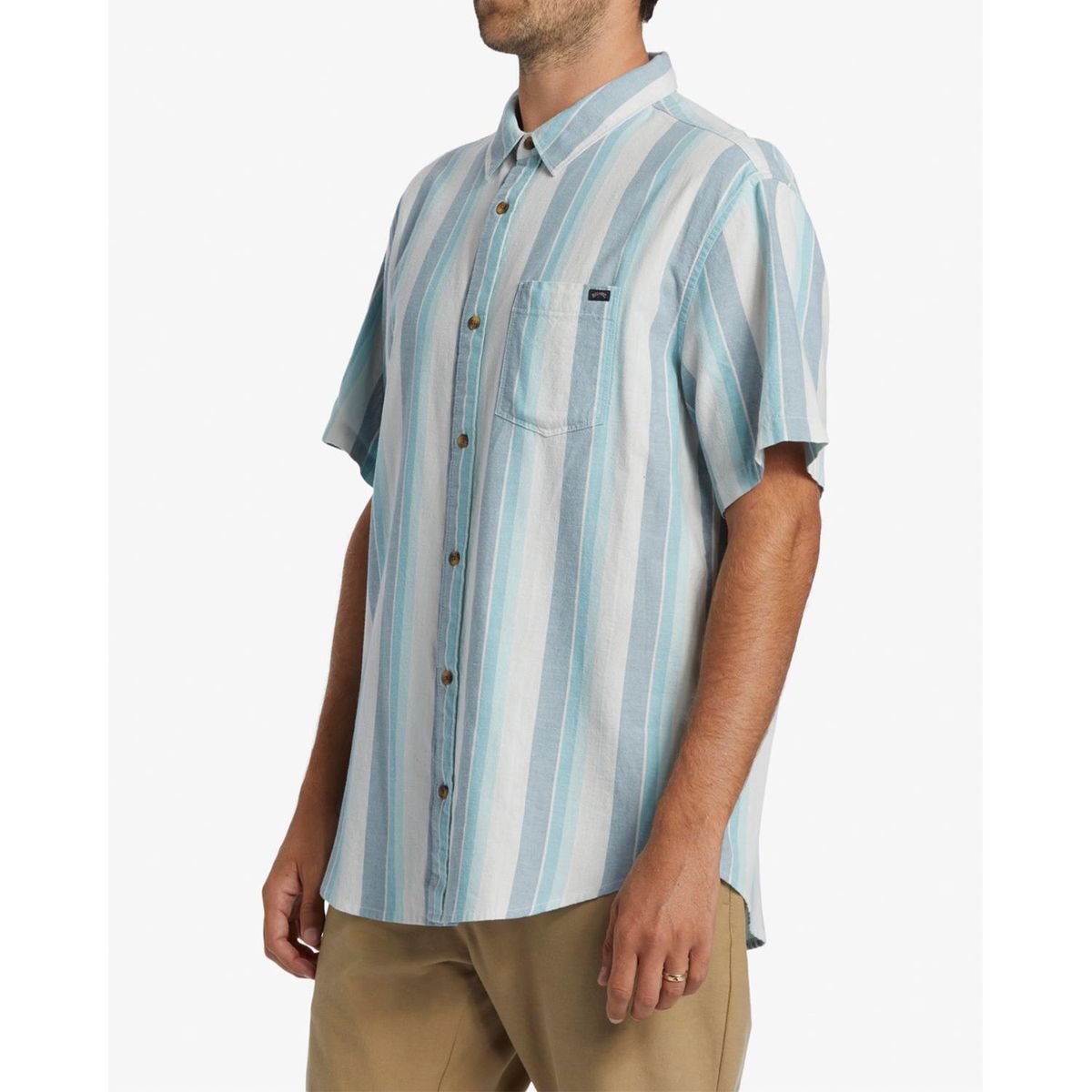 BILLABONG - Camisa Manga Corta 100% Algodón Casual Hombre Billabong
