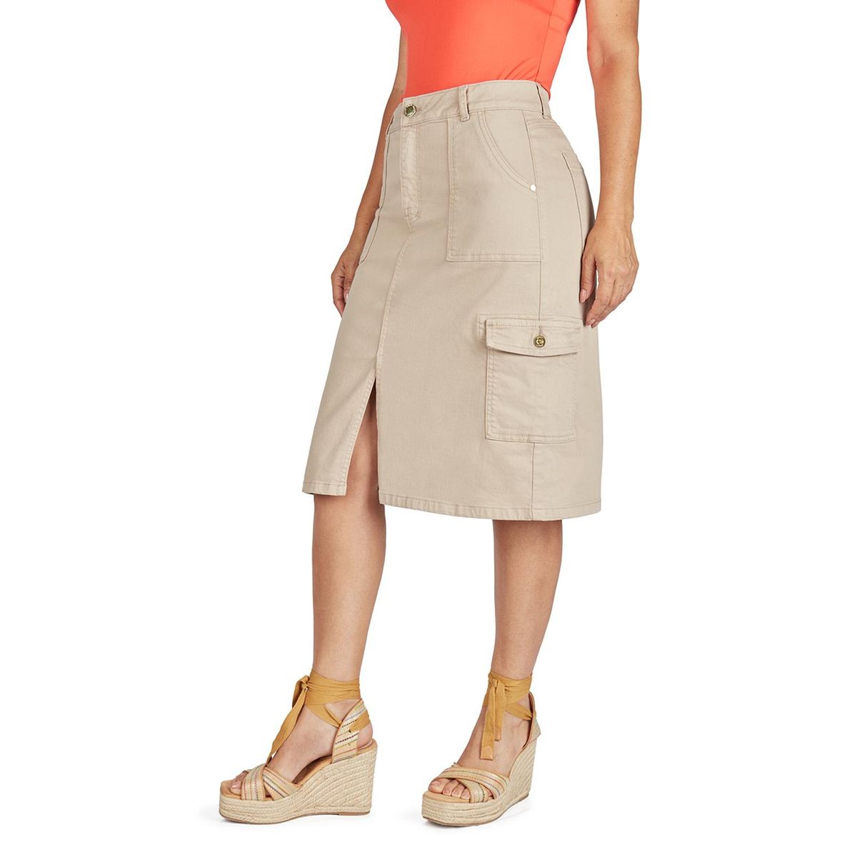 VRP BY VIVIANA RIVAS PLATA - Falda Casual Algodón Mujer Vrp By Viviana Rivas Plata