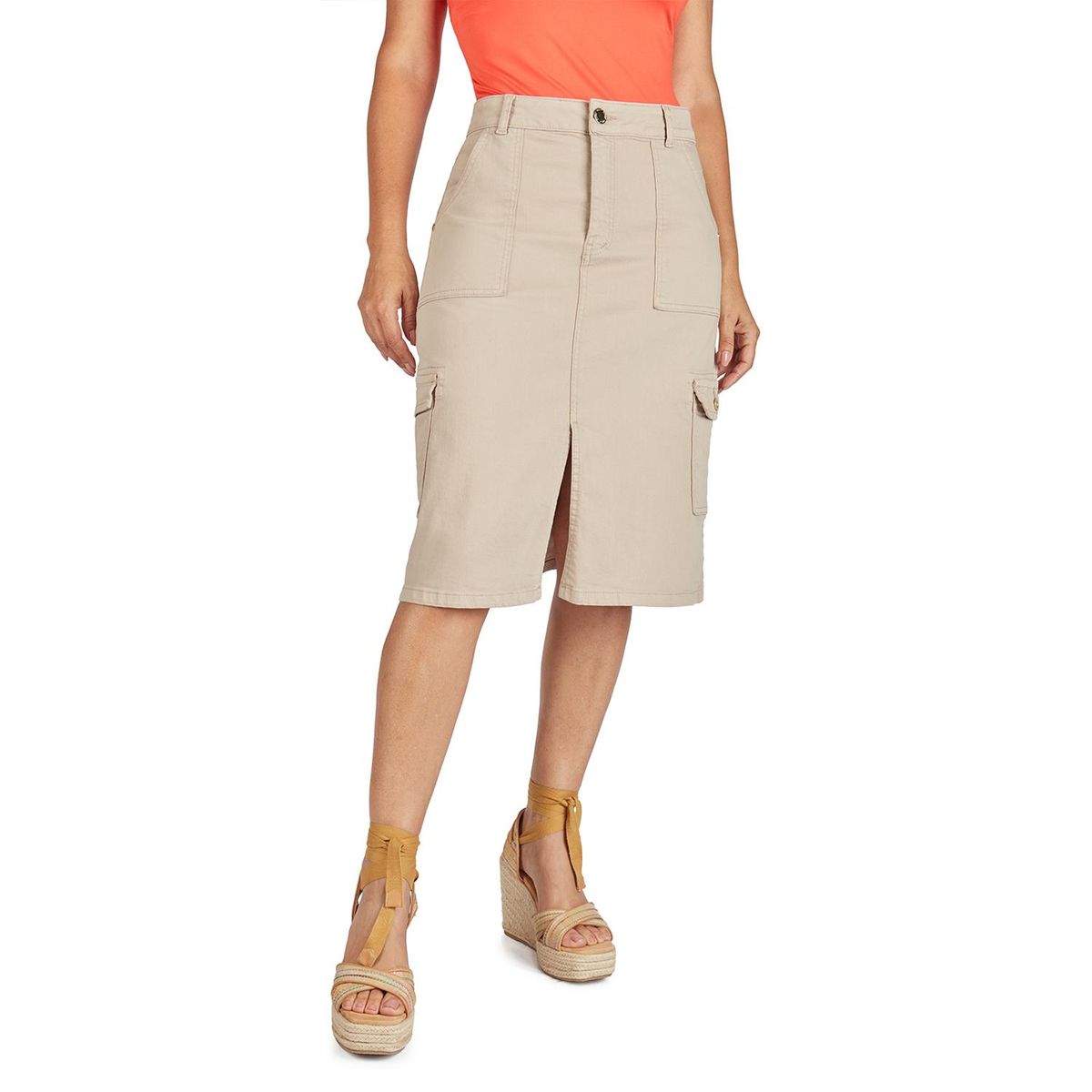 VRP BY VIVIANA RIVAS PLATA - Falda Casual Algodón Mujer Vrp By Viviana Rivas Plata