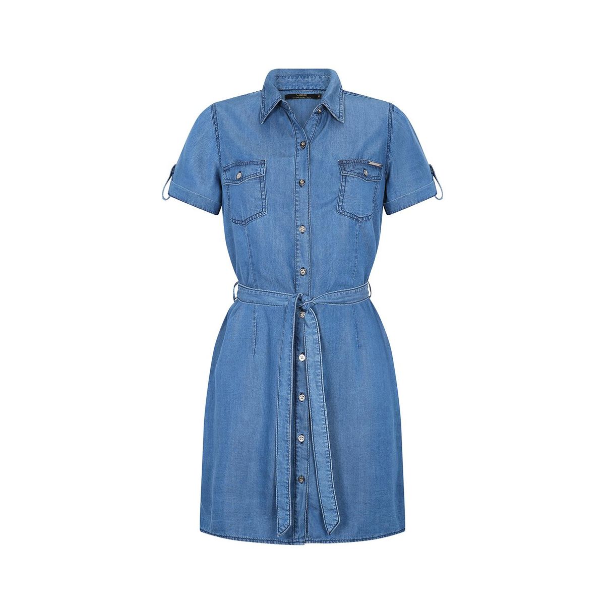 VRP BY VIVIANA RIVAS PLATA - Vestido Camisero Casual Mujer Vrp By Viviana Rivas Plata