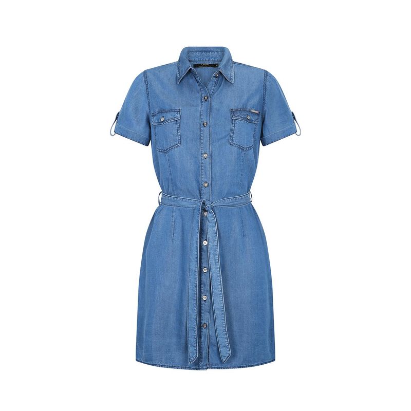 VRP BY VIVIANA RIVAS PLATA - Vestido Camisero Casual Mujer Vrp By Viviana Rivas Plata