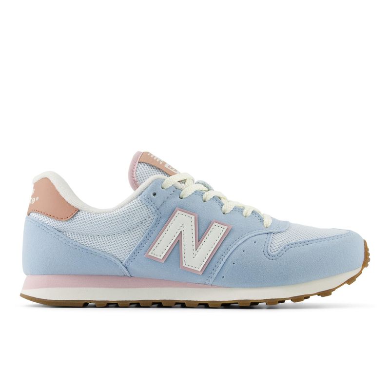 NEW BALANCE - Zapatilla Urbana 500 Celeste Mujer New Balance