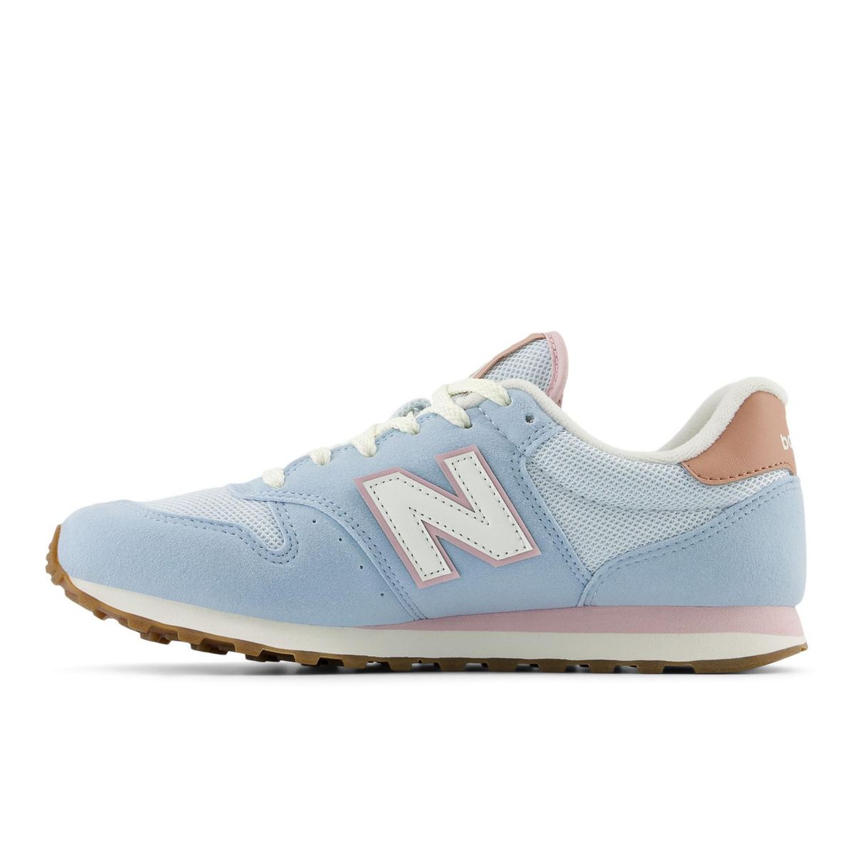 NEW BALANCE - Zapatilla Urbana 500 Celeste Mujer New Balance