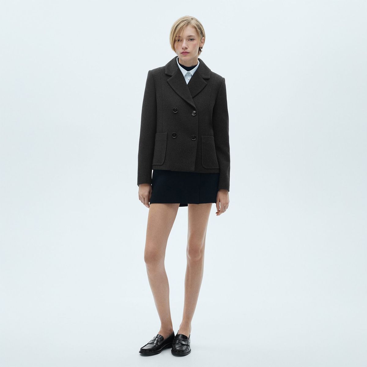 MANGO - Abrigo Casual Mujer Mango