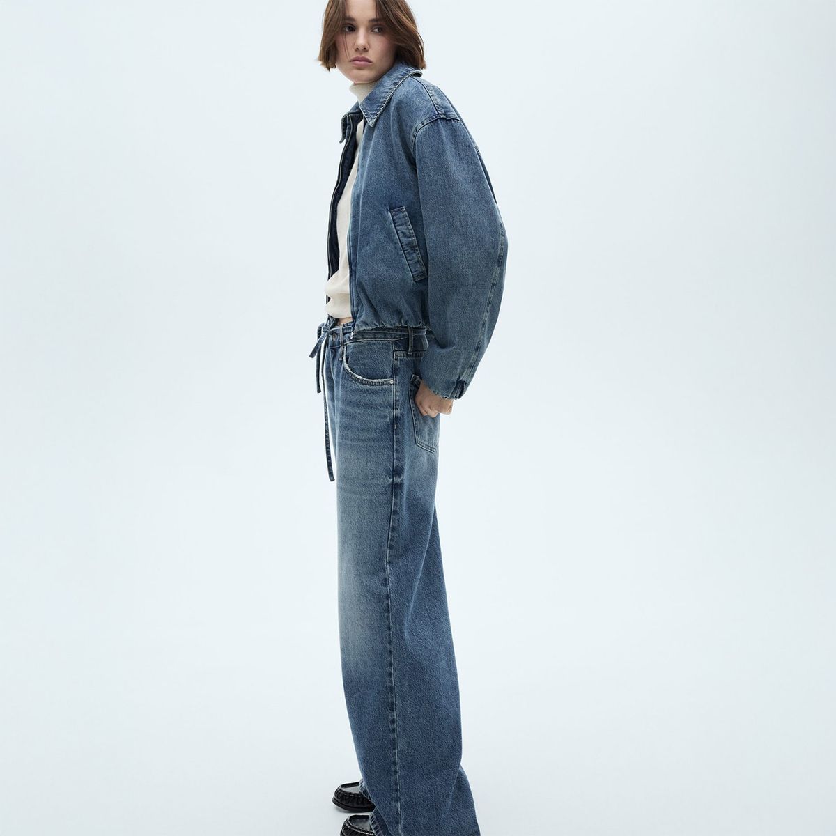 MANGO - Casaca 100% Algodón Mujer Mango