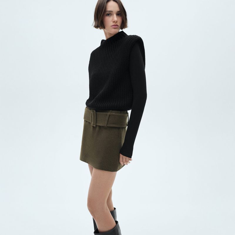 MANGO - Chaleco Casual Mujer Mango