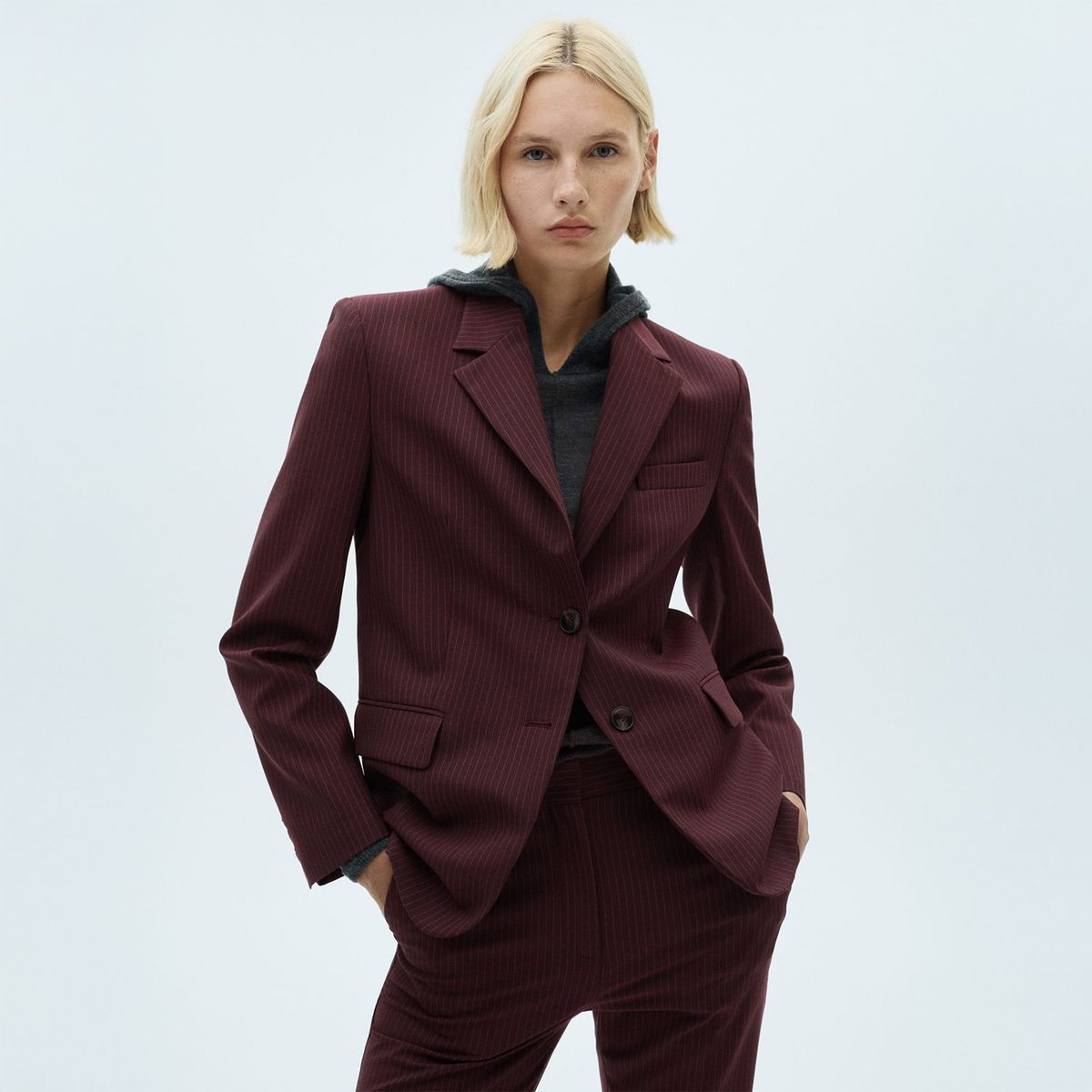 MANGO - Blazer Casual Mujer Mango