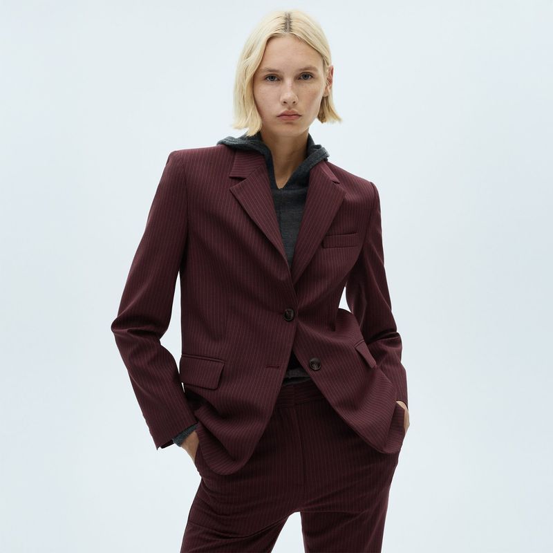 MANGO - Blazer Casual Mujer Mango