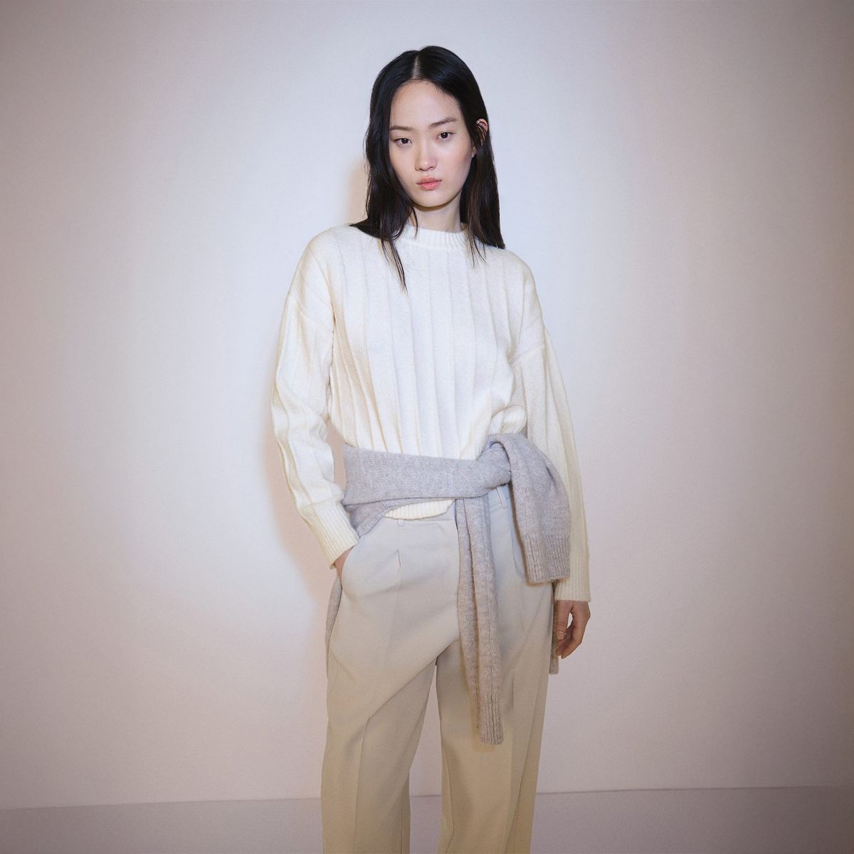 MANGO - Chompa Casual Mujer Mango