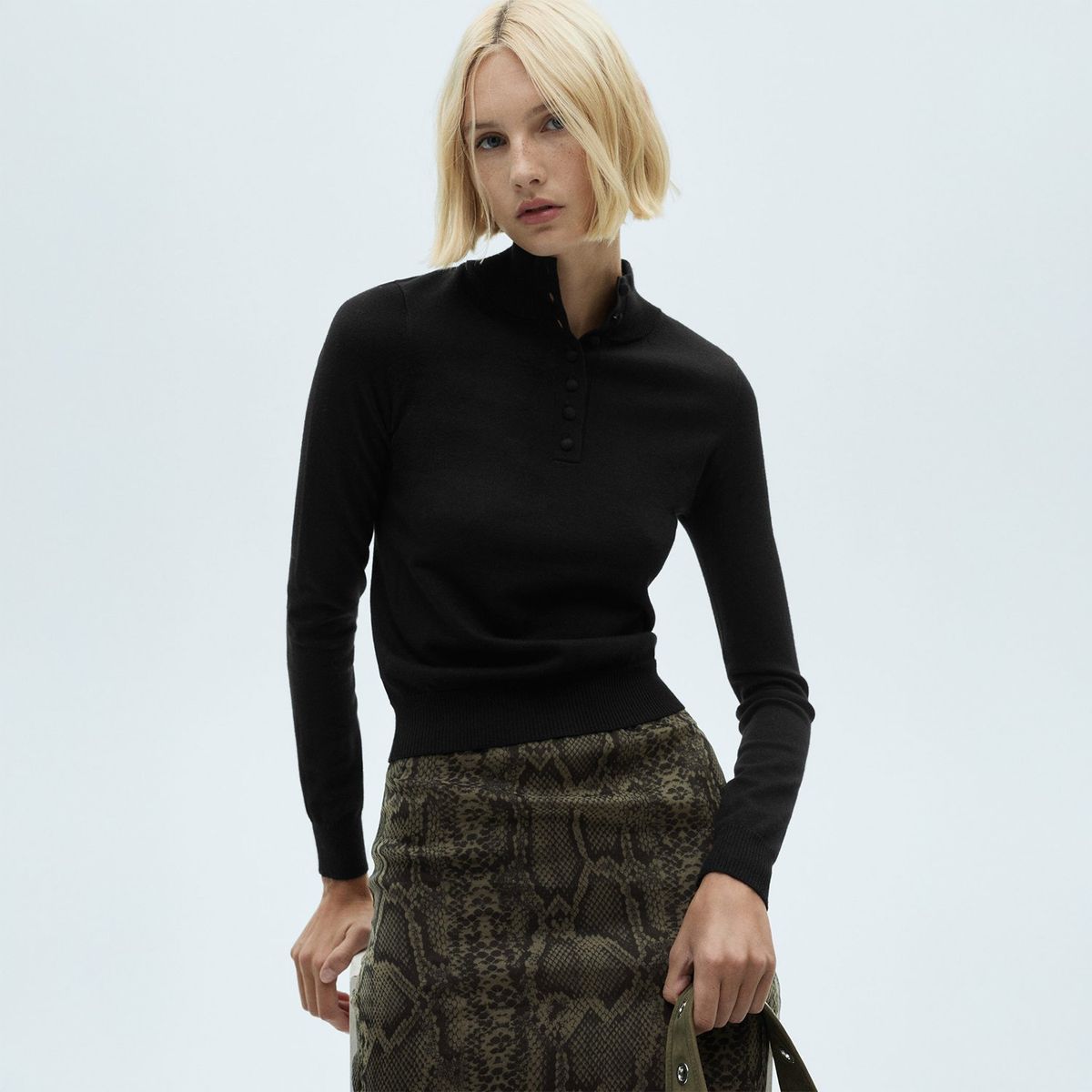 MANGO - Chompa Casual Mujer Mango