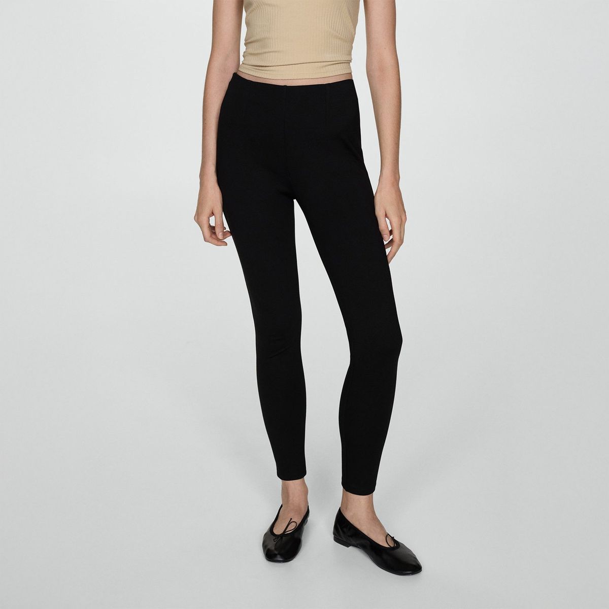 MANGO - Pantalón Legging Casual Mujer Mango