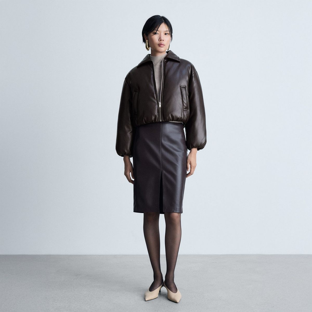 MANGO - Casaca Casual Mujer Mango