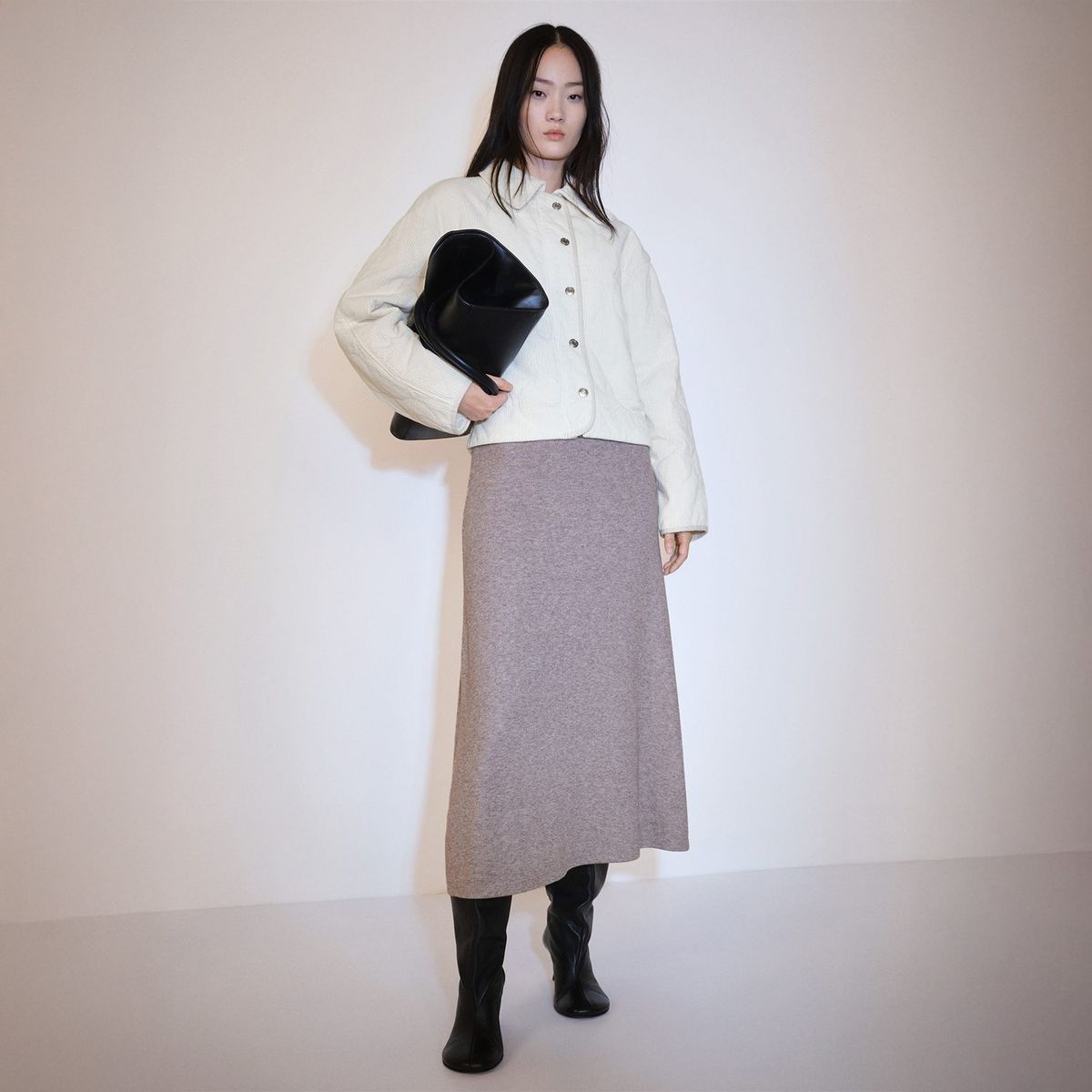 MANGO - Casaca 100% Algodón Mujer Mango