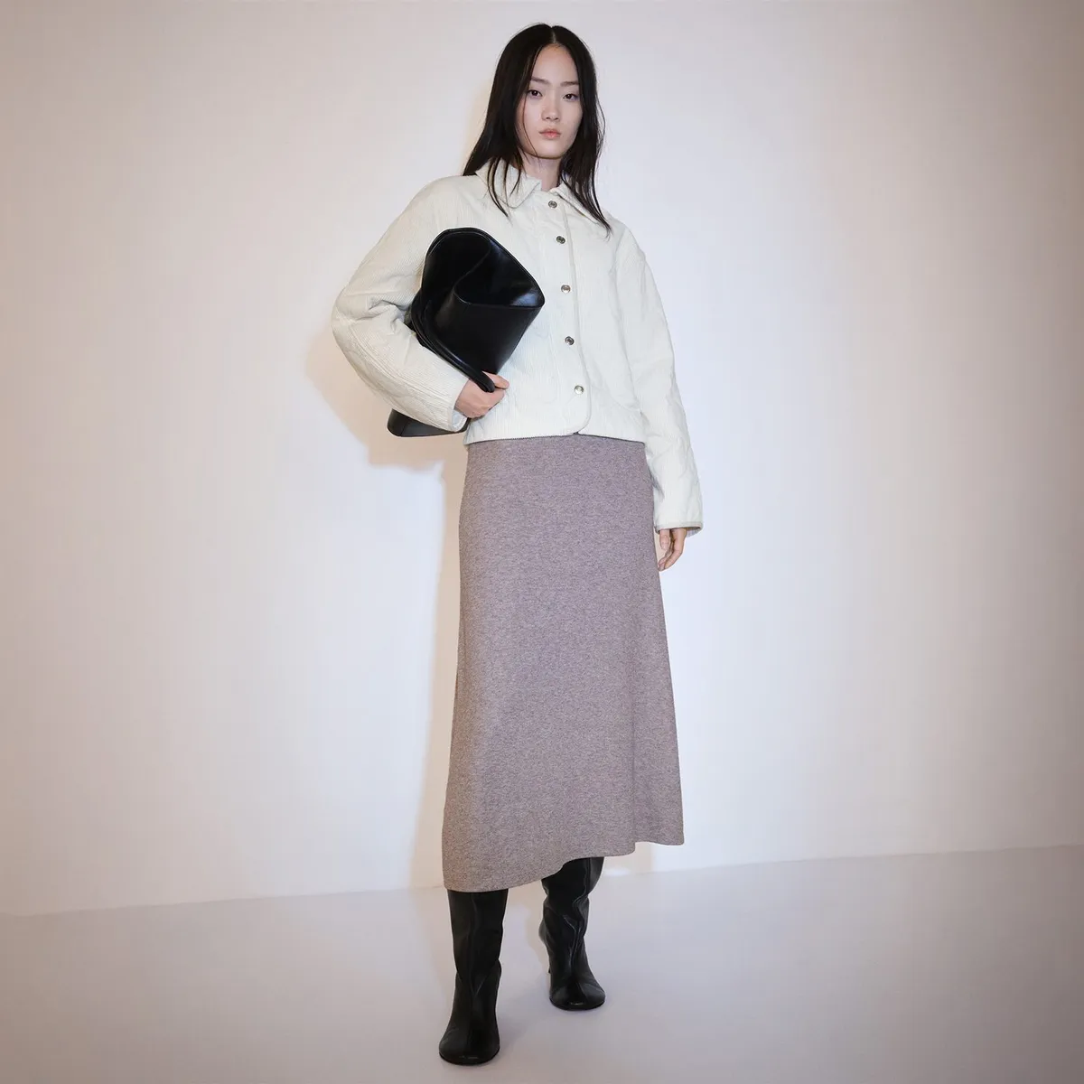 MANGO - Casaca 100% Algodón Mujer Mango