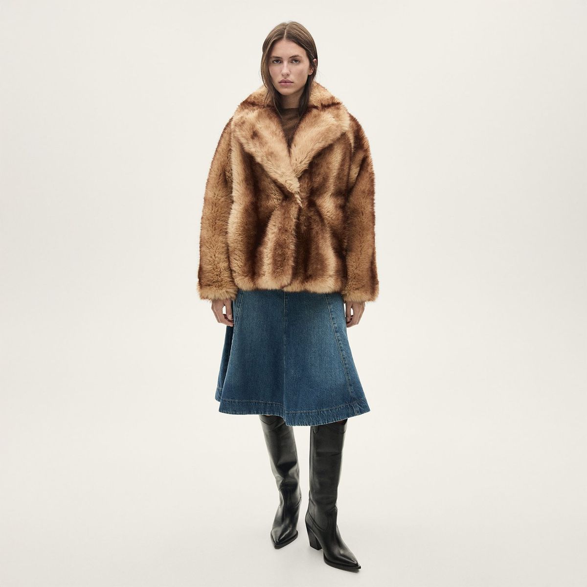 MANGO - Abrigo Casual Mujer Mango