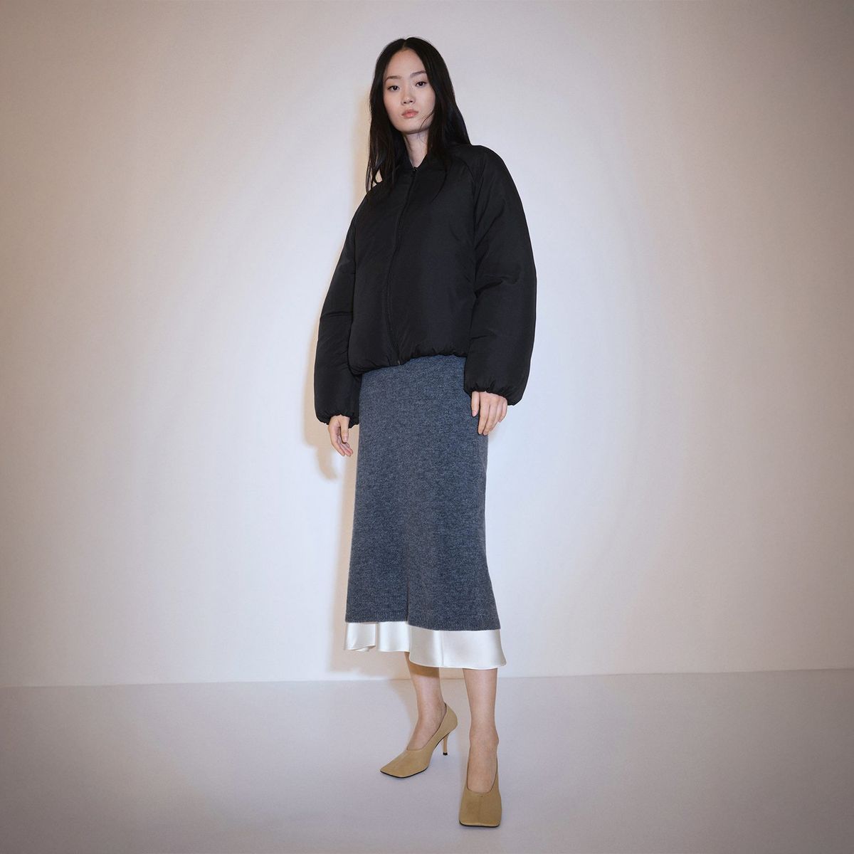 MANGO - Casaca Casual Mujer Mango