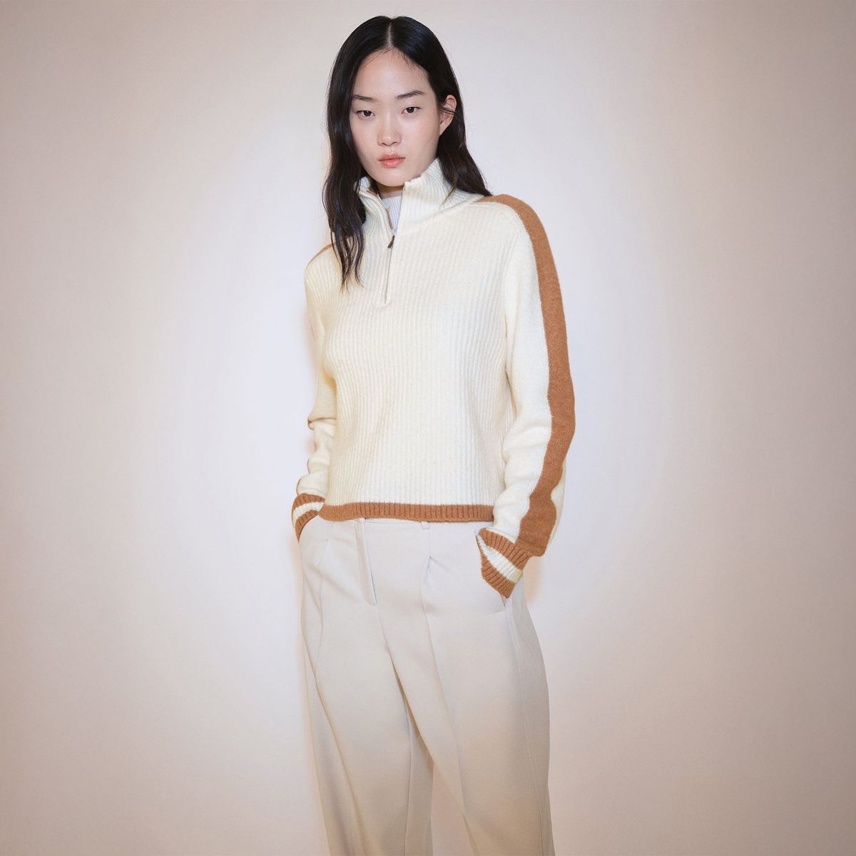 MANGO - Chompa Casual Mujer Mango