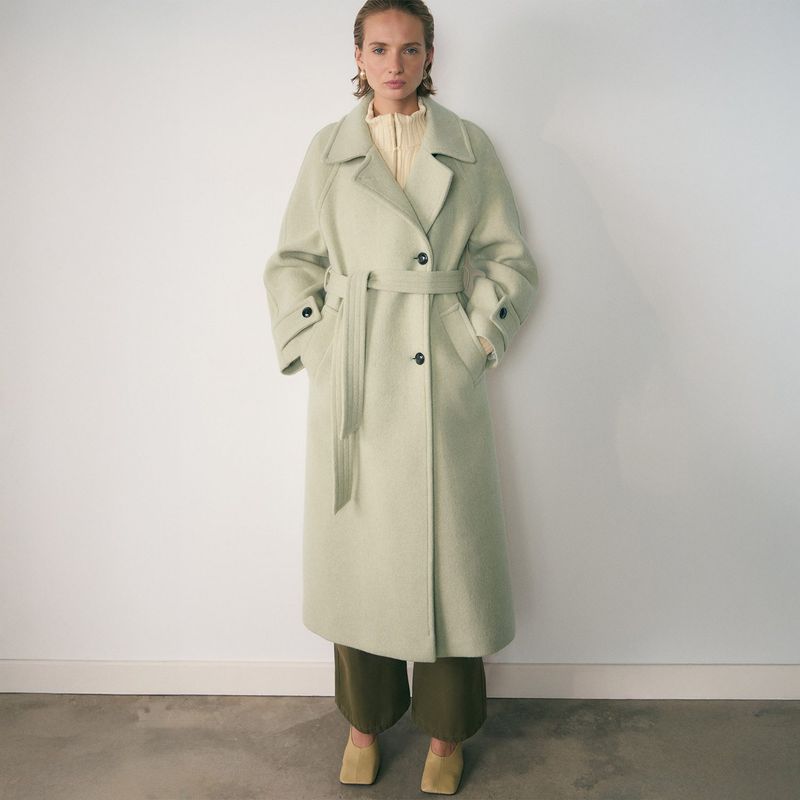 MANGO - Abrigo Casual Mujer Mango