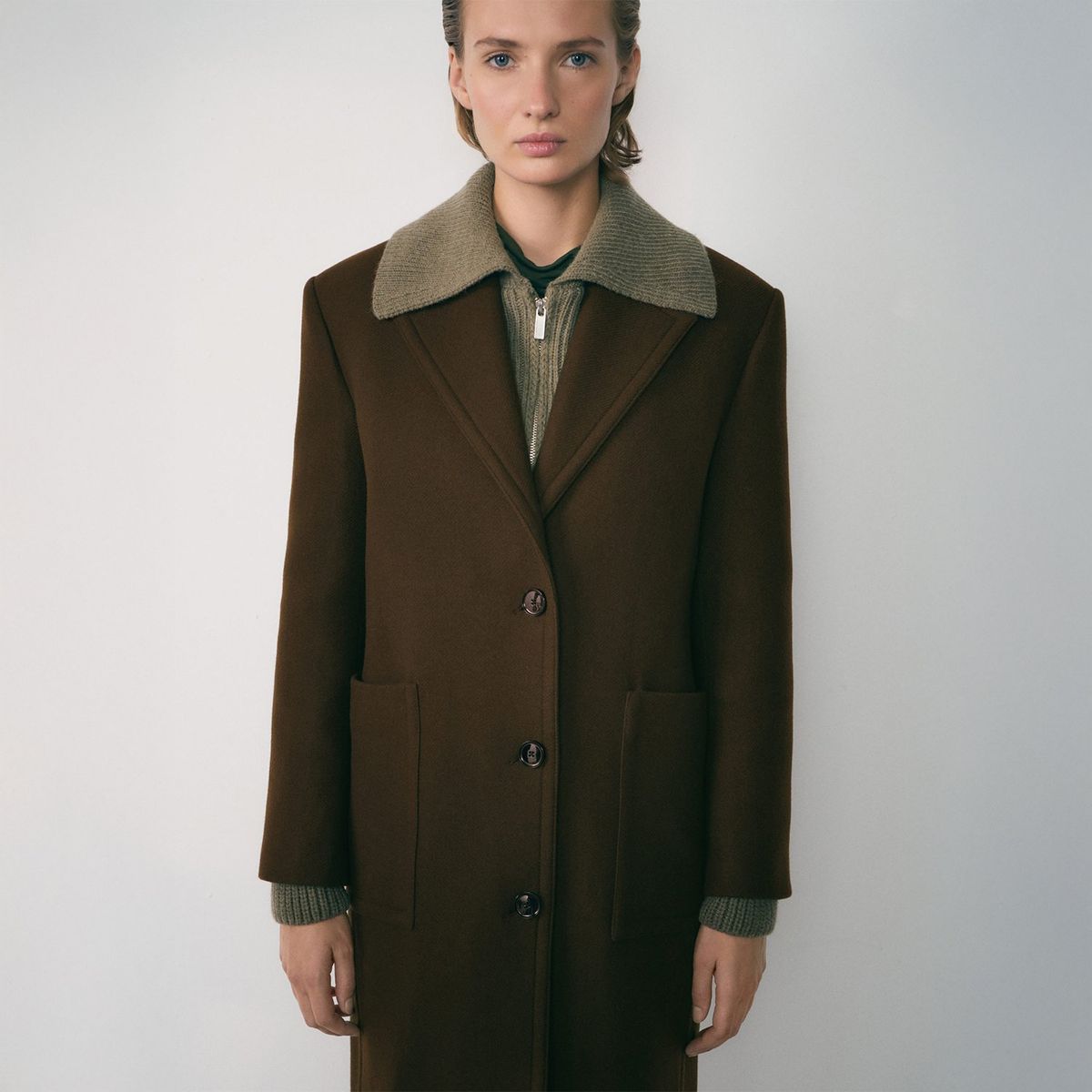 MANGO - Abrigo Casual Mujer Mango