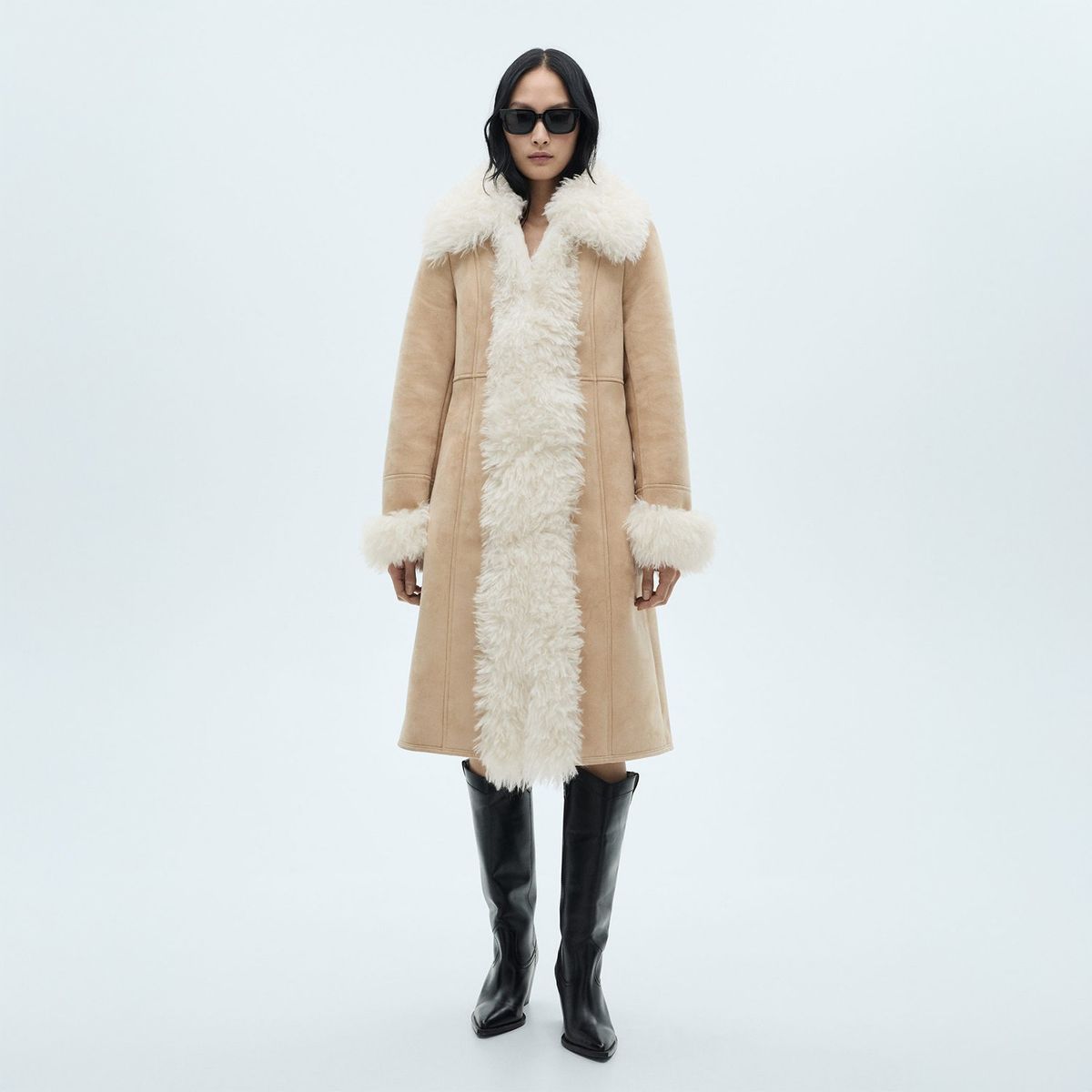 MANGO - Abrigo Casual Mujer Mango