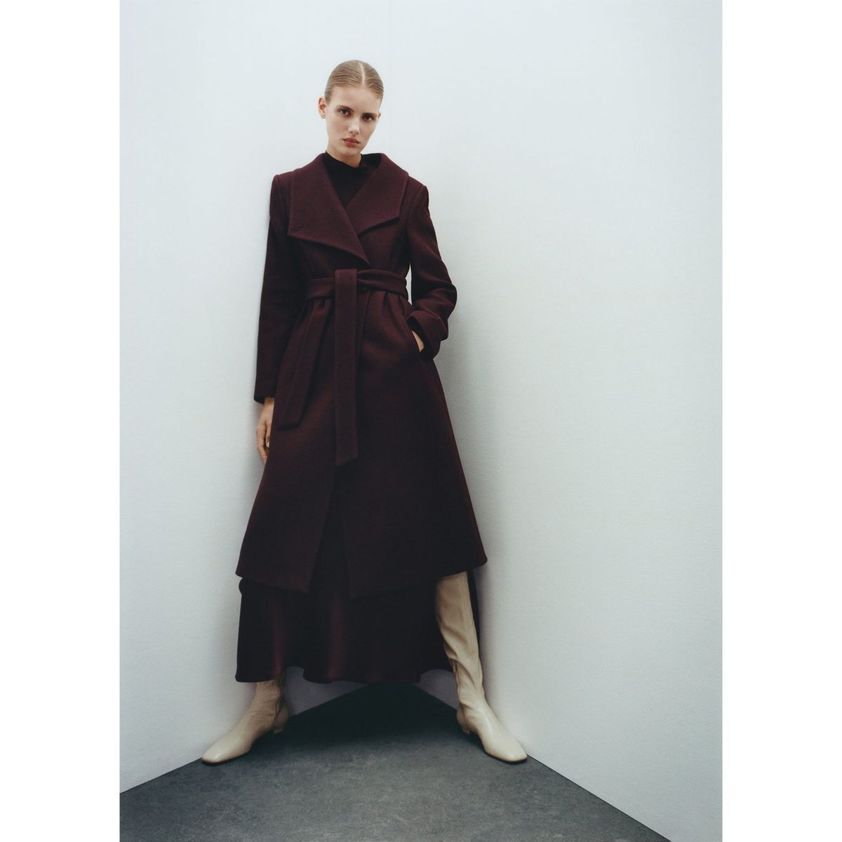 MANGO - Abrigo Casual Mujer Mango