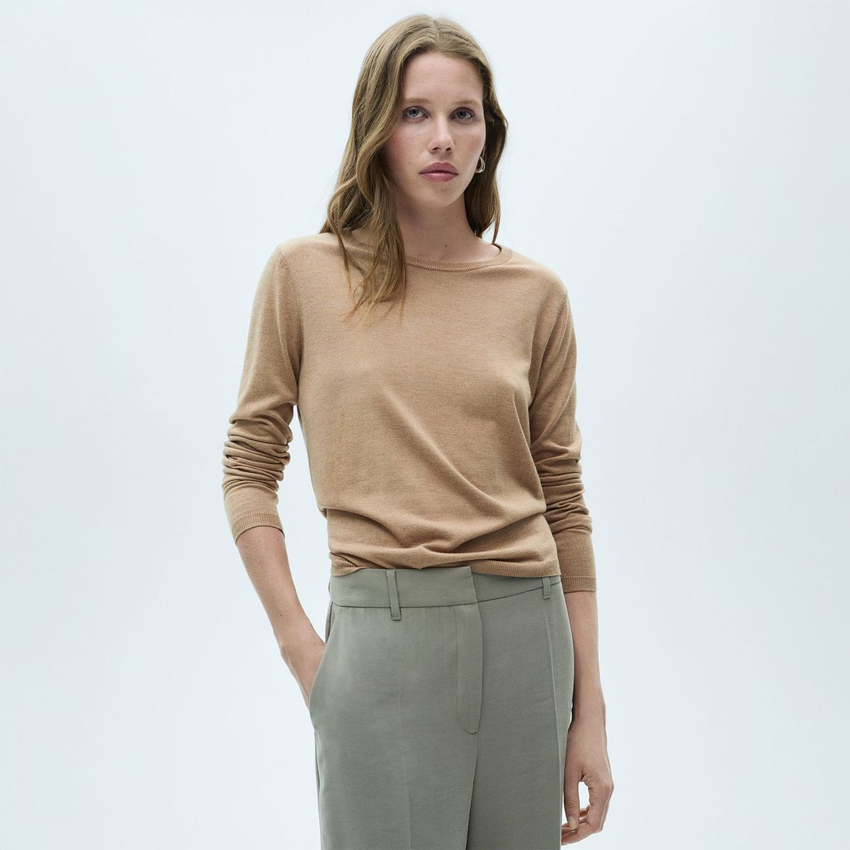 MANGO - Chompa Casual Mujer Mango